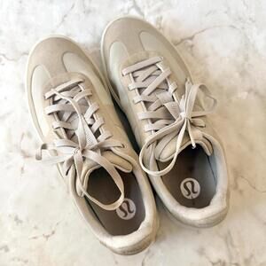 lululemon Cityverse Women’s Sneakers Shoes Size 8.5 Natural Ivory Tan